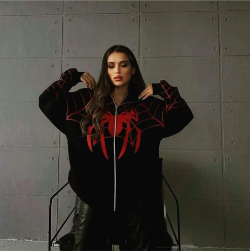 Spider-Man Black Hoodie