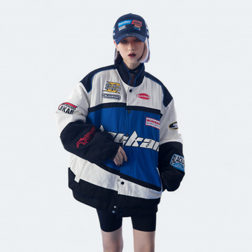 BlackAir White Blue Jacket