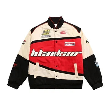 BlackAir  Racer Jacket-Red| Elite Attire